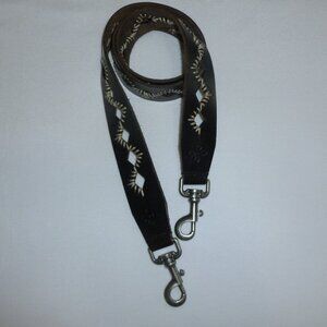 Patricia Nash Guitar Strap Bella Vista Embroidered Black P172154 Handbag Strap